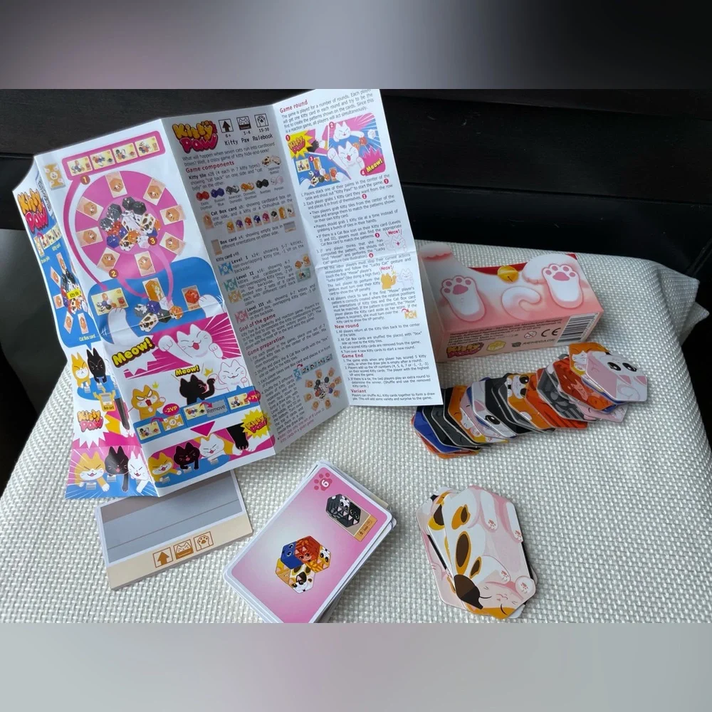 Kitty Paw Game for ages 6+ 1-4 players